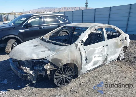 2014 Toyota Corolla S Plus из США, поврежденный, VIN 5YFBURHE3EP166964